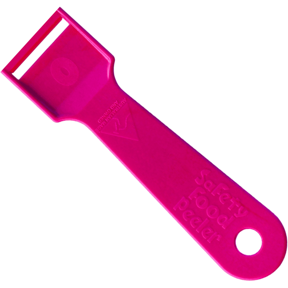 Kiddies Food Kutter Safety Food Peelers Pink