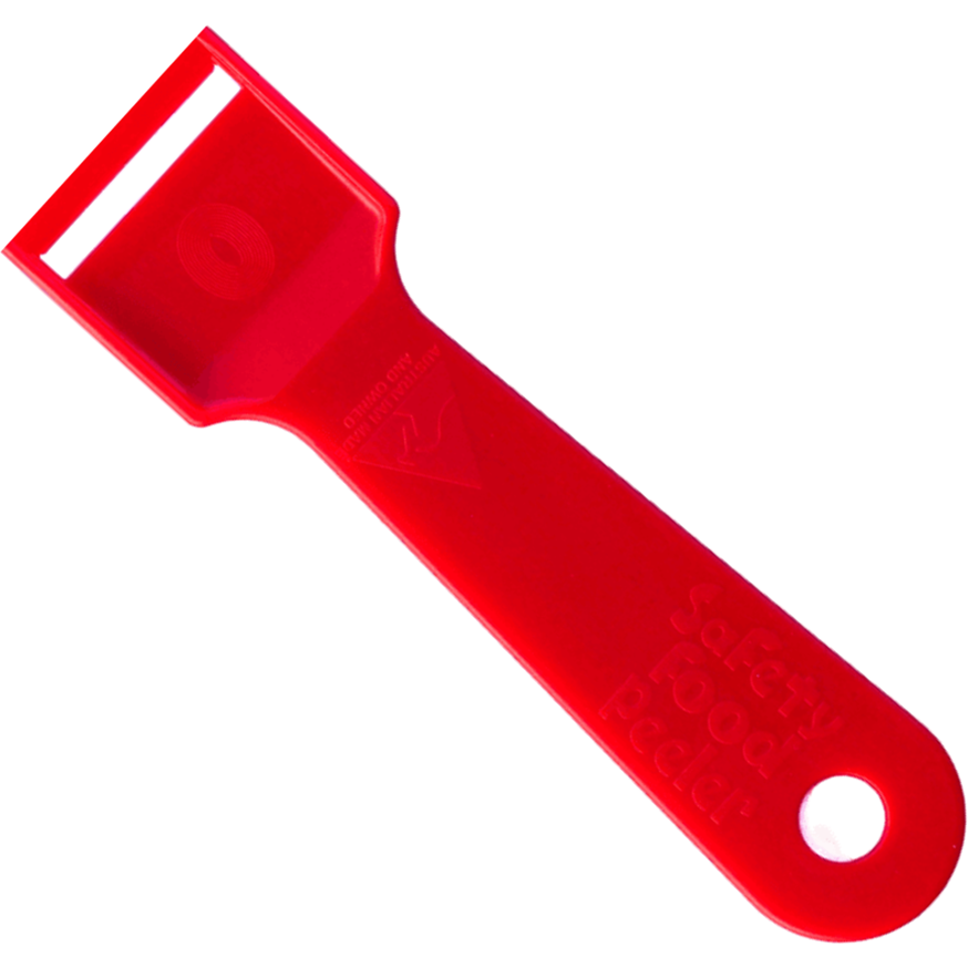 Kiddies Food Kutter Safety Food Peelers Red