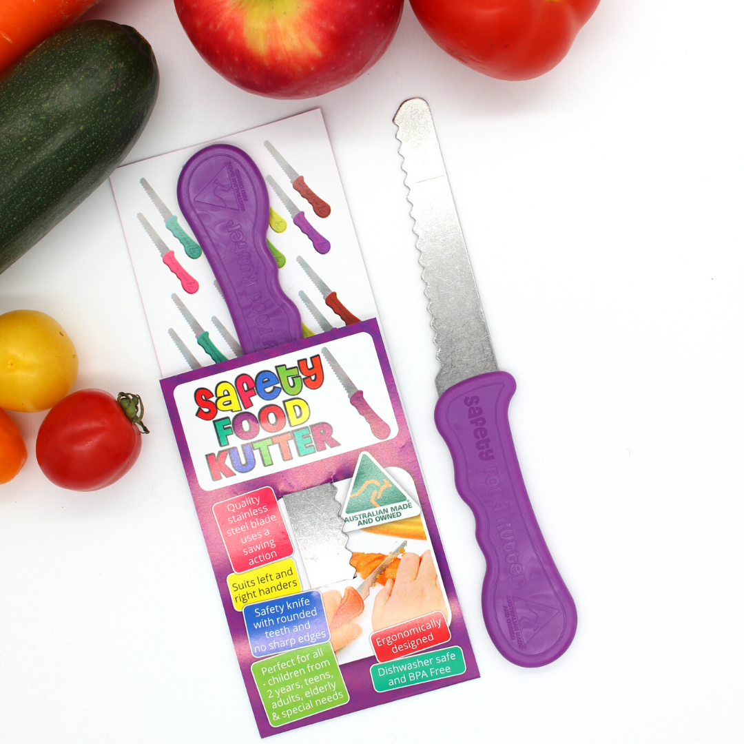 Kiddies Food Kutter Safety Food Kutter Purple