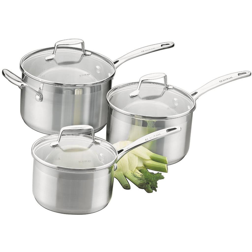 Scanpan Impact 3 Piece Saucepan Set