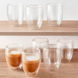 Maxwell & Williams Blend Double Wall Cup 350ml Set of 8