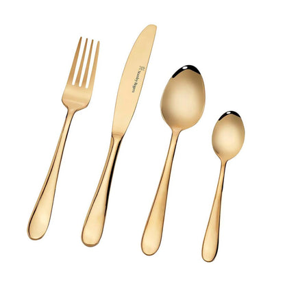 Stanley Rogers Albany 16 Piece Cutlery Set Gold