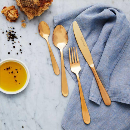 Stanley Rogers Albany 16 Piece Cutlery Set Gold