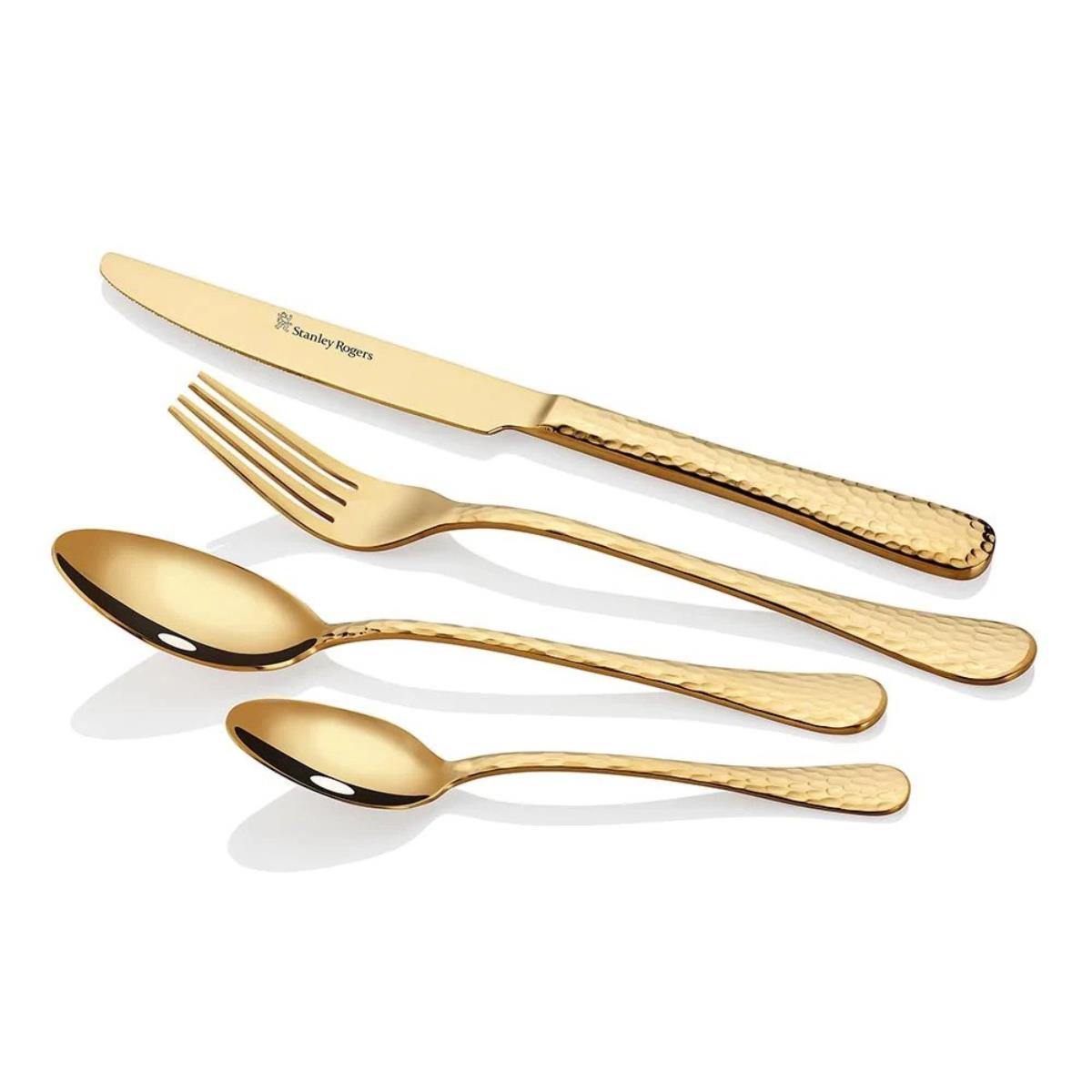Stanley Rogers Bolero 16 Piece Cutlery Set Gold