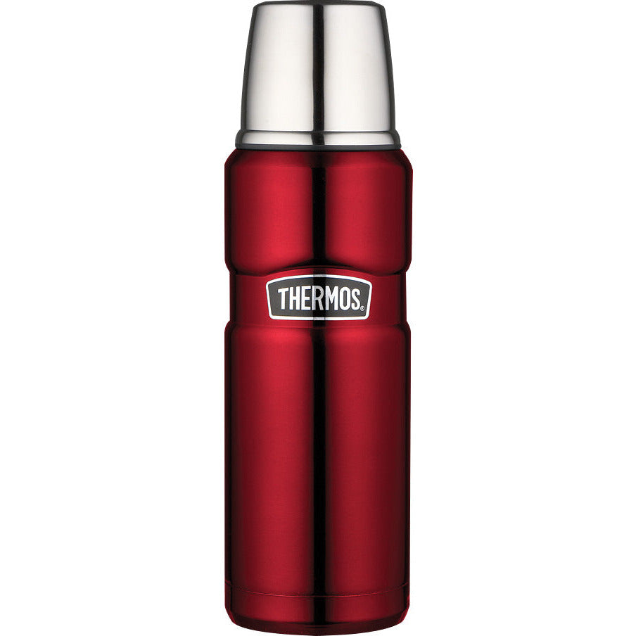Thermos Stainless King Vacuum Insulated Flask 470ml - Red