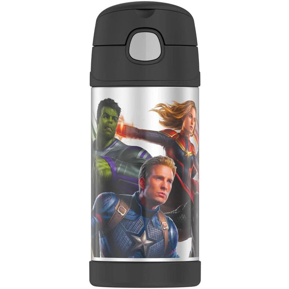 Thermos 355ml FUNtainer Vacuum Insulated Drink Bottle Marvel Avengers