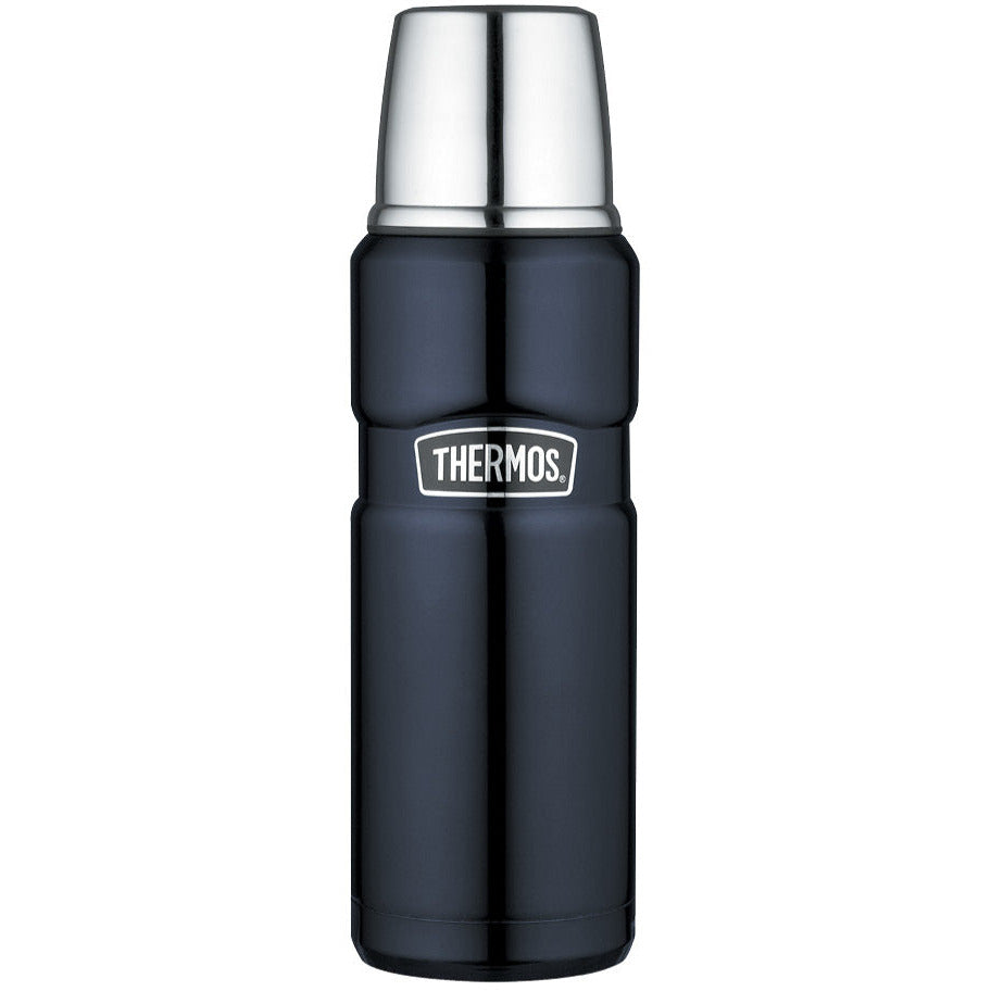 Thermos Stainless King Vacuum Insulated Flask 470ml - Midnight Blue