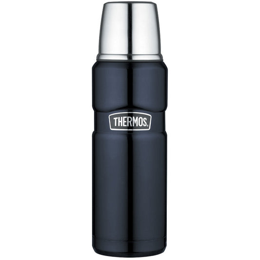 Thermos Stainless King Vacuum Insulated Flask 470ml - Midnight Blue