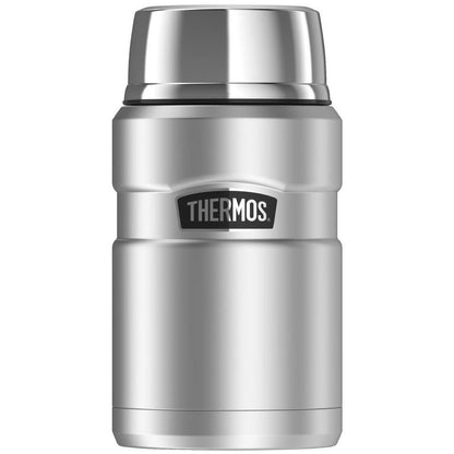 Thermos Stainless King Vacuum Insulated Food Jar 710ml - Stainless Finish