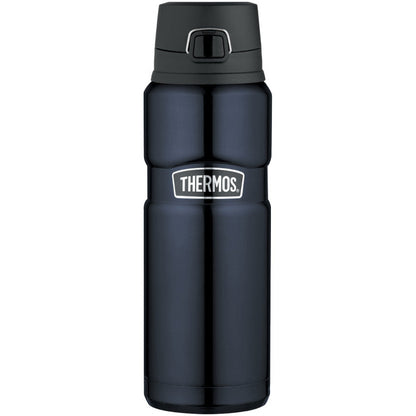 Thermos Stainless King Vacuum Insulated Bottle with Flip Lid 710ml - Midnight