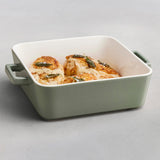 Maxwell & Williams Epicurious Sqaure Baker 24cm - Sage