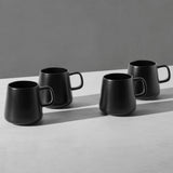 Maxwell & Williams Blend Sala Mug 375ml set of 4 - Black