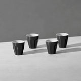 Maxwell & Williams Blend Espresso Cup 100ml Set of 4 - Black | Lifestyle