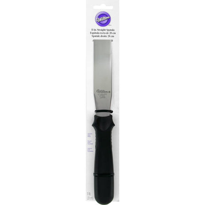 Wilton Straight Spatula 11 Inch - Black