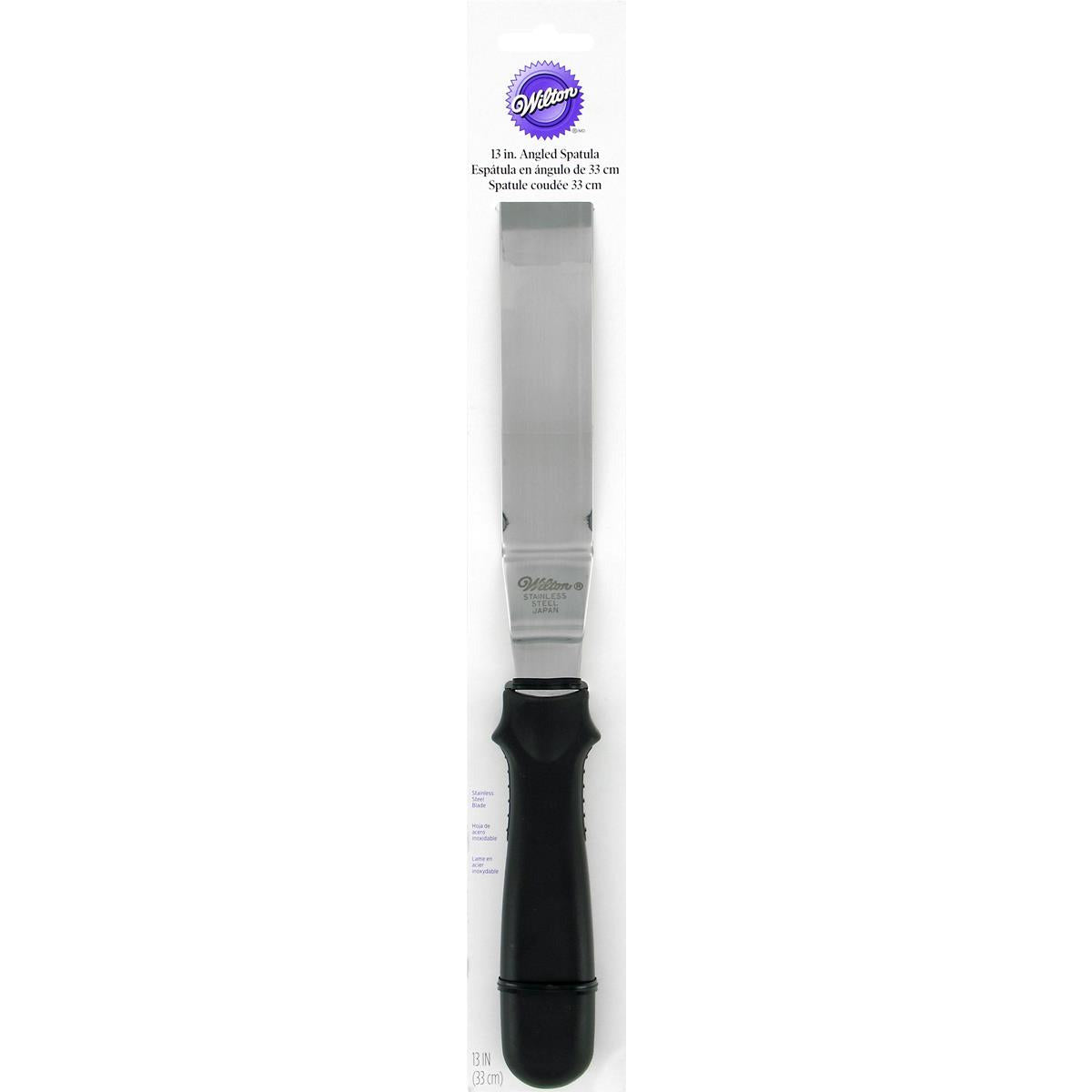 Angled Spatula 13IN - Black | Wilton | Matchbox