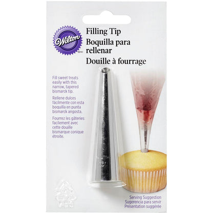 Wilton Bismarck Filling Tip - In Packet