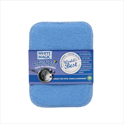 White Magic Scrubtastic Foam Pot Scrubber