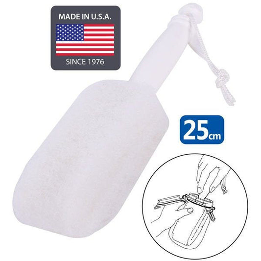 White Magic Jar Washing Brush