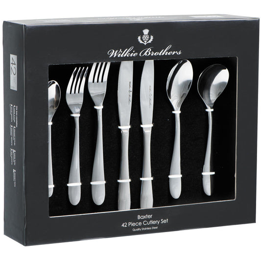 Wilkie Brothers Baxter 42 Piece Cutlery Set
