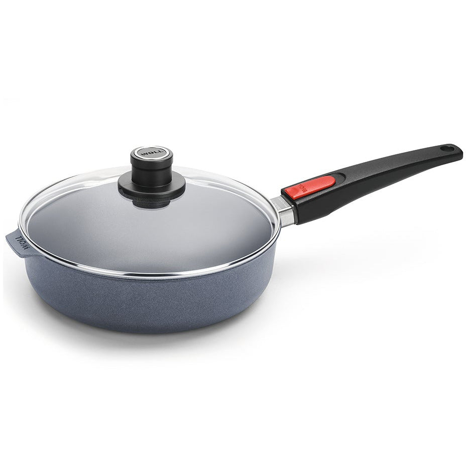 WOLL Diamond Lite Detachable Handle Induction Saute Pan 24cm With Lid