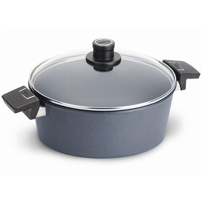 WOLL Diamond Lite Fixed Handle Induction Casserole 28cm 5.5L With Lid