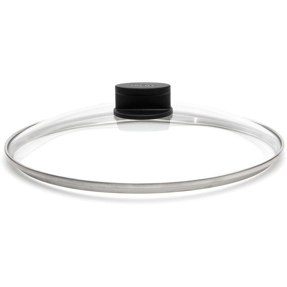 WOLL Eco Lite Fixed Knob Safety Glass Lid 28cm