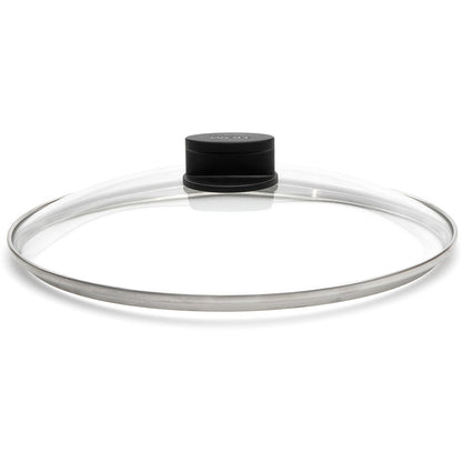 WOLL Eco Lite Fixed Knob Safety Glass Lid 28cm