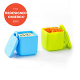 Omie OmieDip Silicone Dip Containers Set 2 Blue Lime