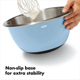 Oxo Good Grips 3pce Insulated Mixing Bowl Set featuring non-slip base