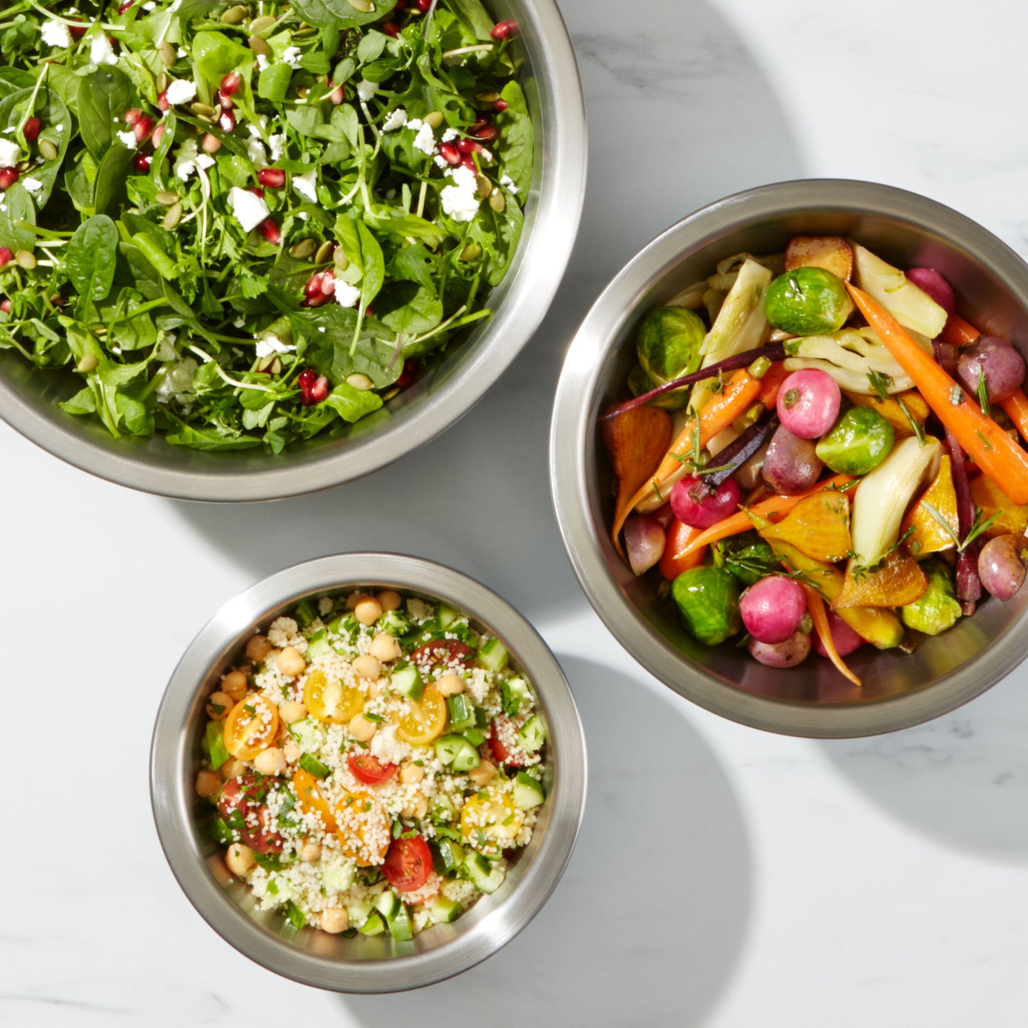 Good Grips 3pce Insulated Mixing Bowl Set