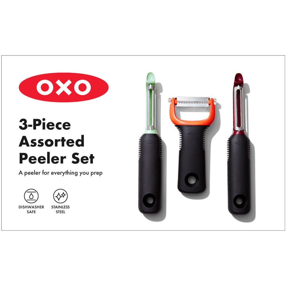 OXO Good Grips 3-Piece Peeler Set
