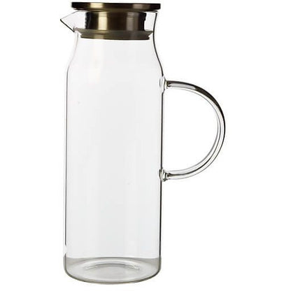 Maxwell & Williams Blend Glass Jug 1.5L with Stainless Steel Lid Gift Boxed