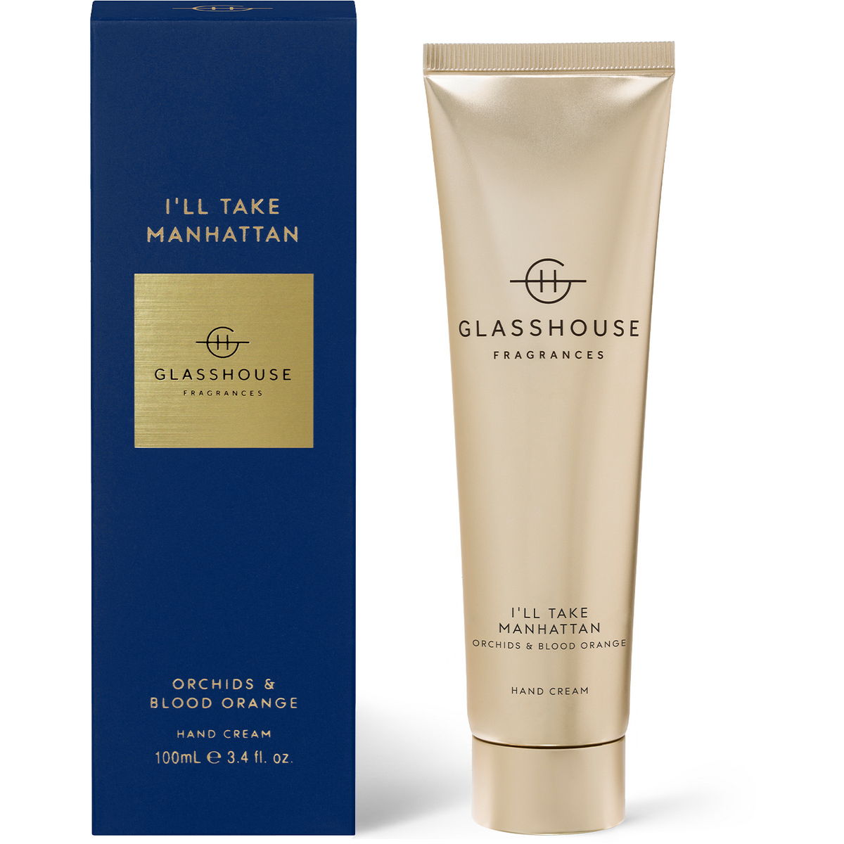 I'll Take Manhattan Hand Cream - Orchids and Blood Orange 100ml